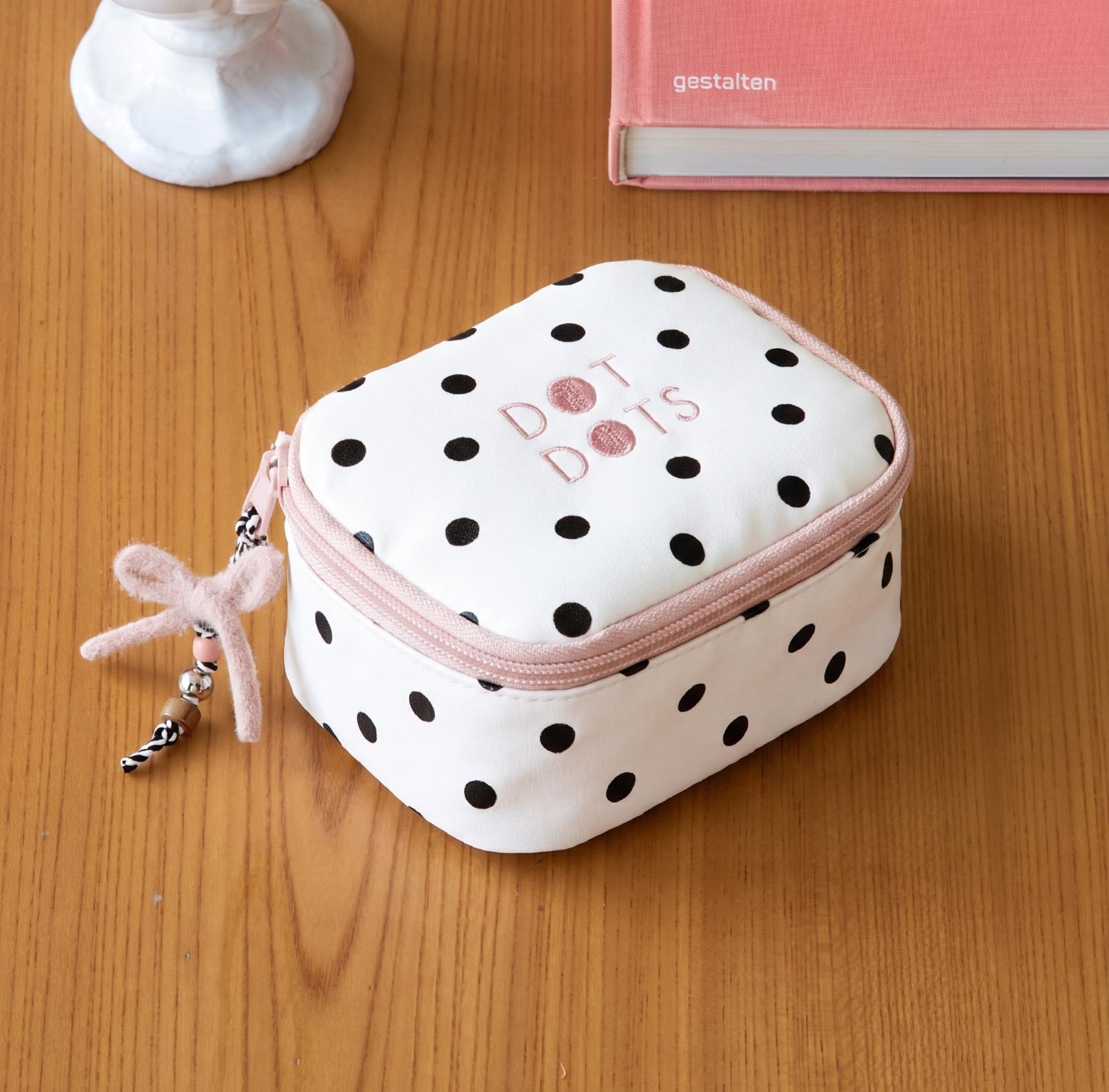 Polka Dot Travel Organizer Bag