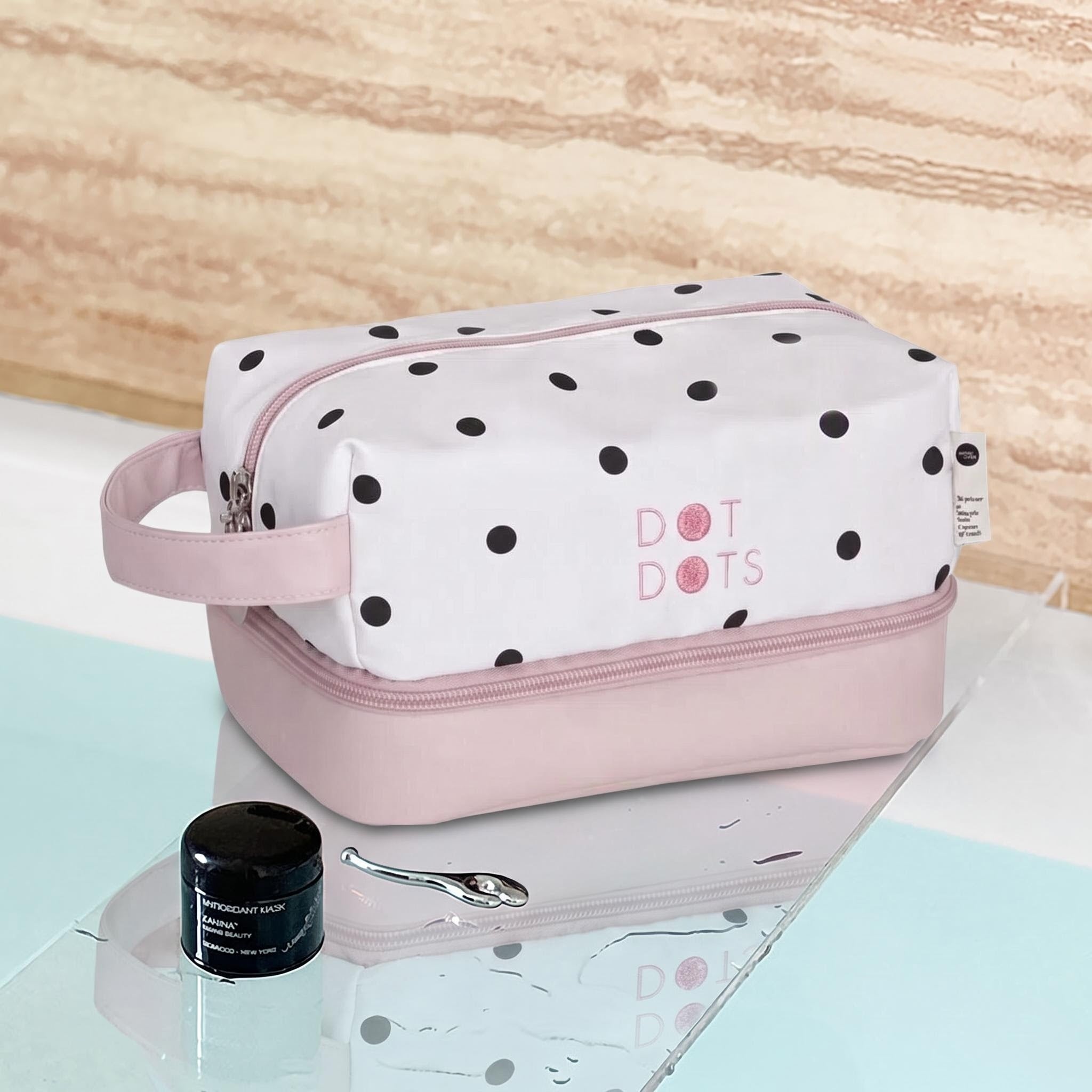 Double-Layer Travel Toiletry Bag