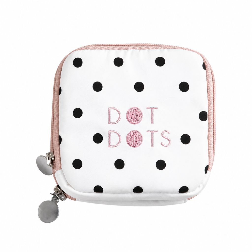 Polka Dot Travel Jewelry Case