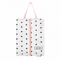 Polka Dot Waterproof Travel Shoe Bag with Handle