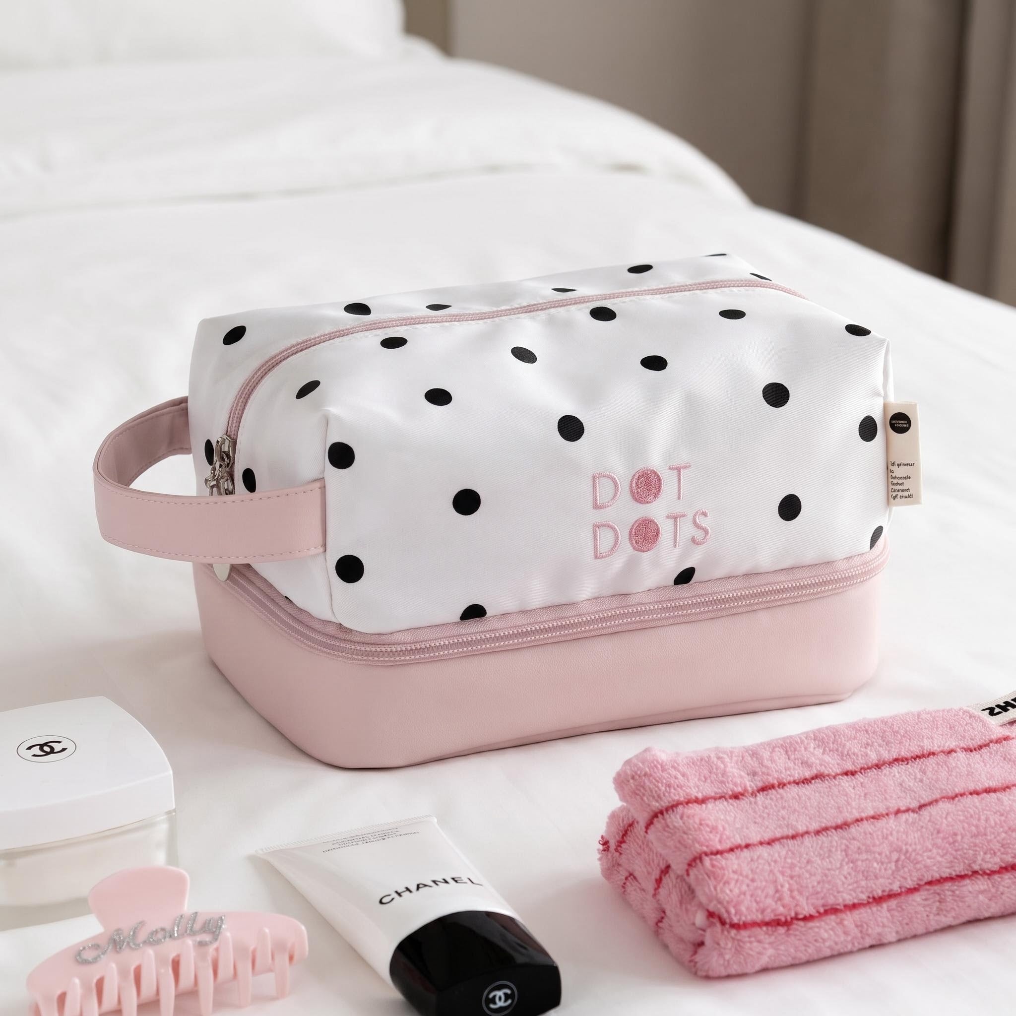 Double-Layer Travel Toiletry Bag