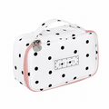 Polka Dot Music Box Cosmetic Bag