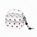 Polka Dot Square Makeup Bag