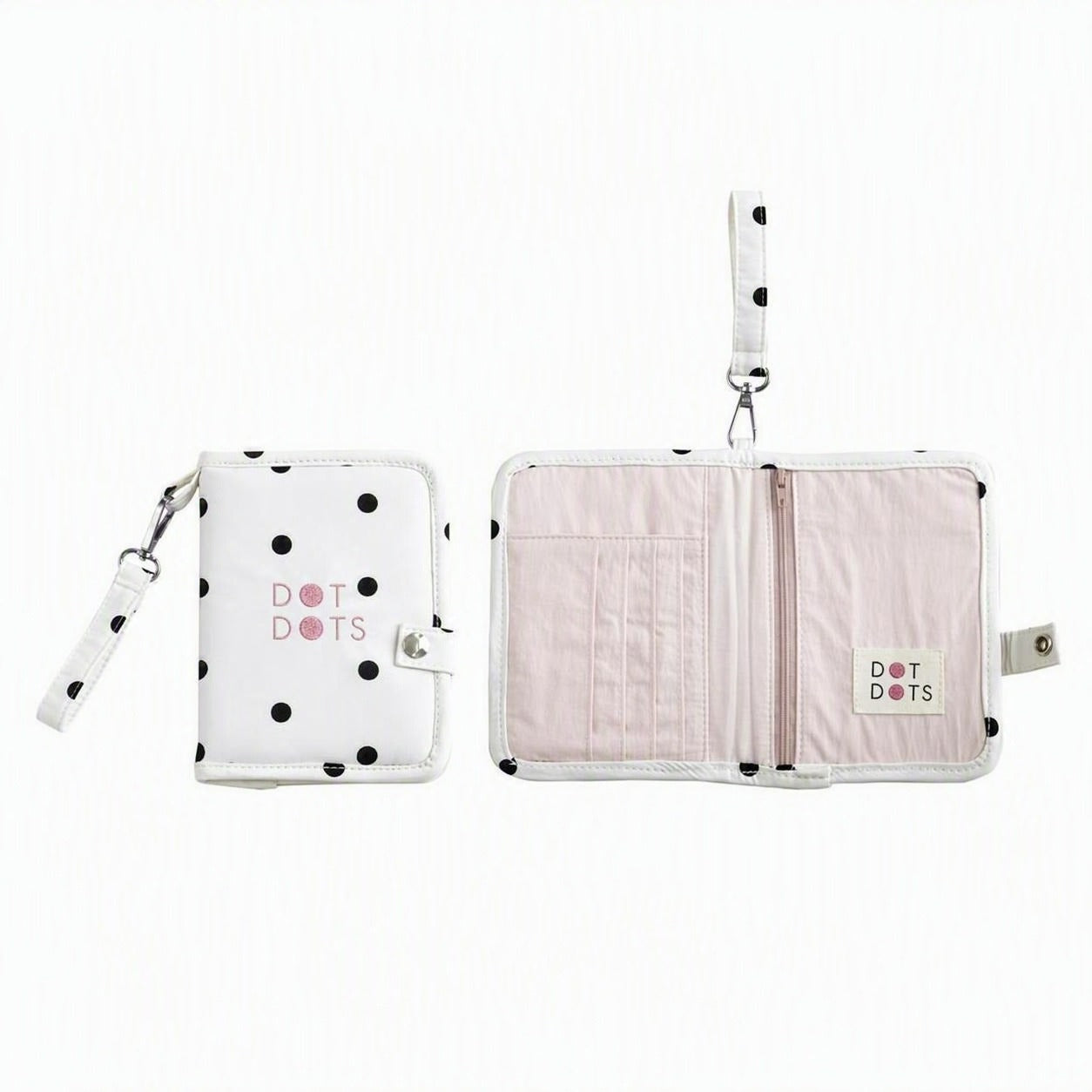 Polka Dot Travel Passport Holder
